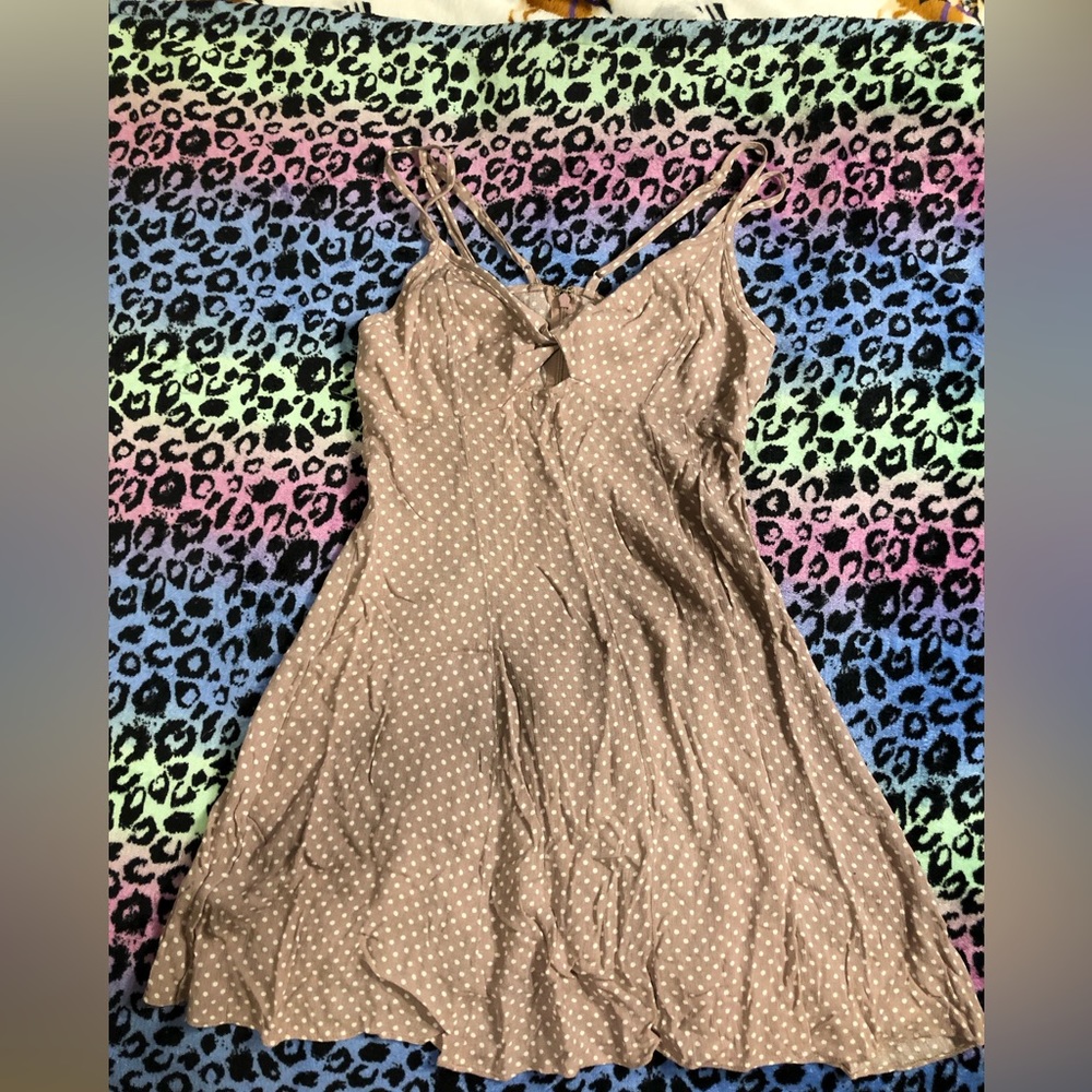 American Eagle polka dot dress